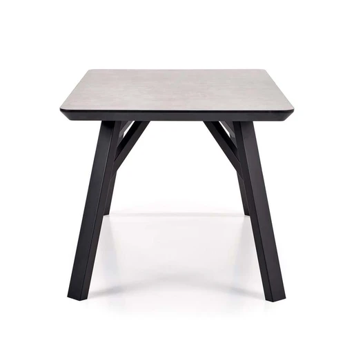 Erdvi 160x90x76 cm spinta betono ir juodos spalvos deriniu