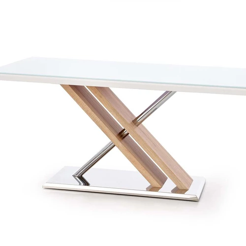 Stiklo ir MDF spinta su nerūdijančio plieno detalėmis