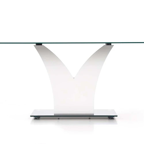 Kompaktiška juoda stiklo spinta 160 cm pločio