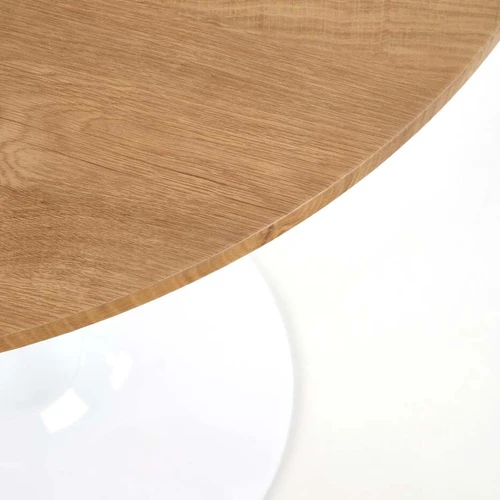 Stalas su laminuotu MDF ir dažytu plienu