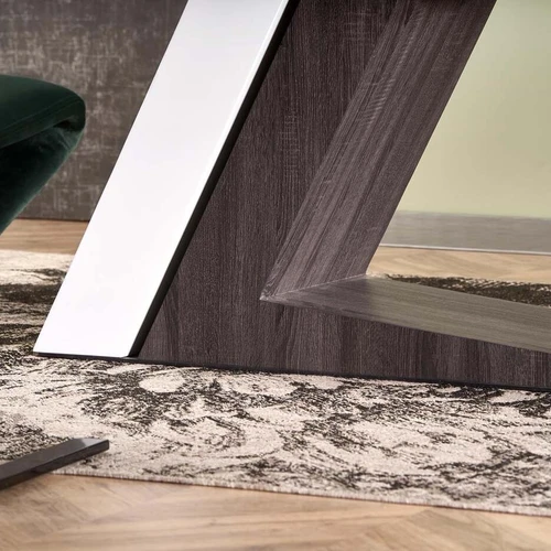 Ergonominis prailginamas stalas, 160-200 cm, MDF