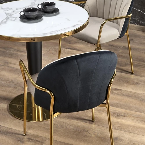 Elegantiška keraminė kriauklė su juodomis ar auksinėmis kojomis