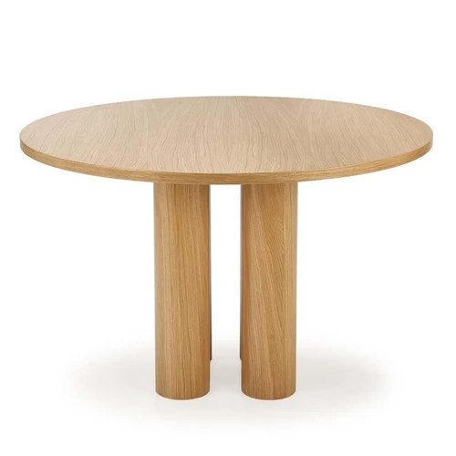 Natūralaus ąžuolo spalvos komoda su MDF pagrindu