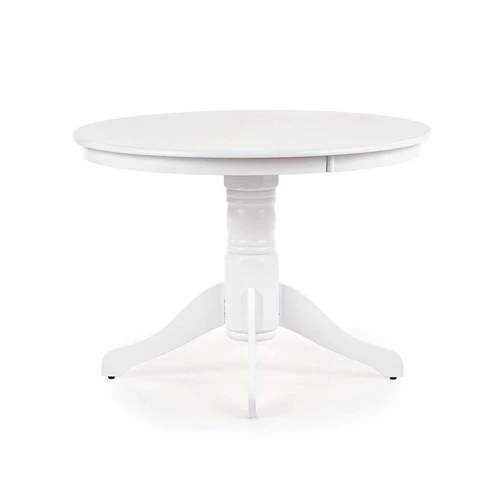 Moderni staltiesė balta spalva, 106/75 cm