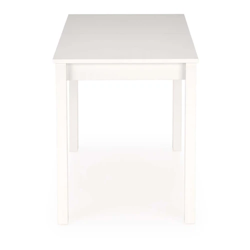 Modernus prailginamas stalas, baltas, 60x75 cm