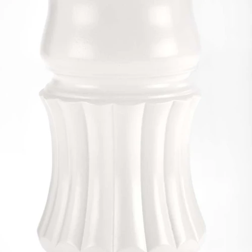 Prailginamas stalas, 90÷124 cm, medžio masyvo kojos, balta spalva