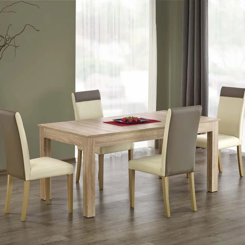 Stalas su prailginimo funkcija, 76 cm aukštis, MDF kojos