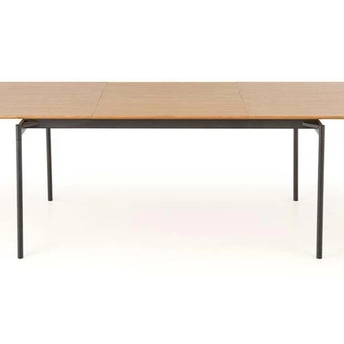 Aukštos kokybės ąžuolo stalas su reguliuojamu ilgiu