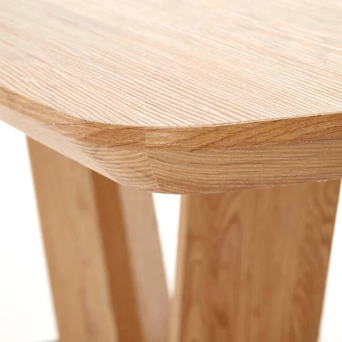 Natūralaus ąžuolo stalviršis su patvaria medžiaga