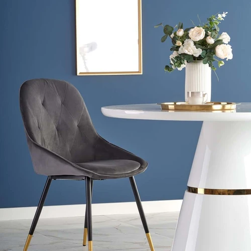 Kokybiškas MDF stalelis su chromuoto plieno detalėmis