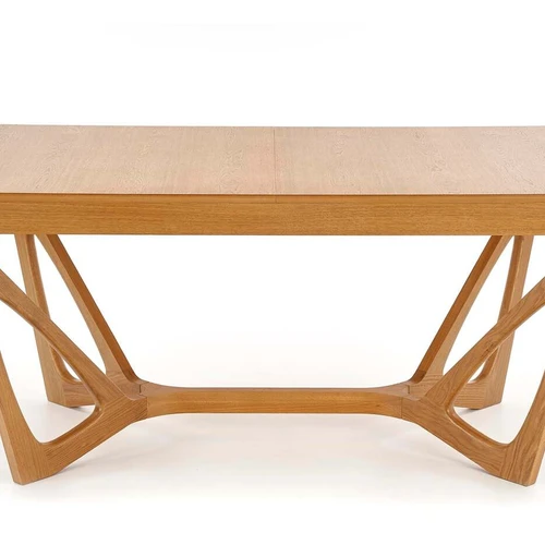 Prailginamasis stalas su natūralaus ąžuolo fanera, 160x240 cm