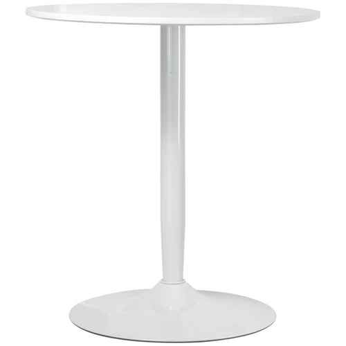 Valgomojo stalas Homcom 70x70x75cm., baltos spalvos