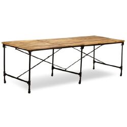 Valgomojo stalas, mango mediena, 240 cm - Stalai