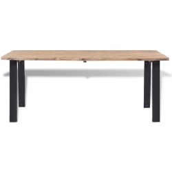 Valgomojo stalas, masyvi akacijos mediena, 170x90cm - Stalai