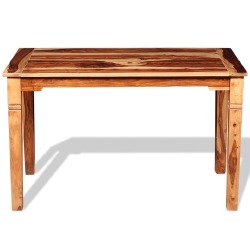 Valgomojo stalas, masyvi mediena, 120x60x76 cm - Stalai