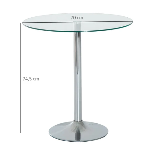 Valgomojo stalas, Ø70 × 74,5 cm - Stalai