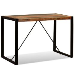 Valgomojo stalas (perdirbtos medienos masyvas)