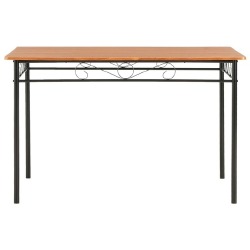 Valgomojo stalas, rudos spalvos, 120x70x75cm, MDF - Stalai