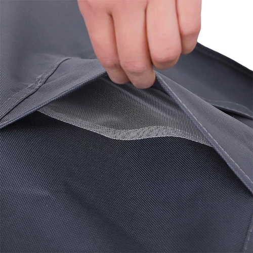 Lietui atsparus brezentas sodo kėdėms