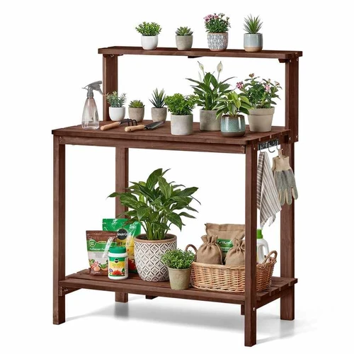 Vazonų darbo stalas VEVOR DS-PB010, 3 pakopos, 91 × 49,5 × 108,5 cm