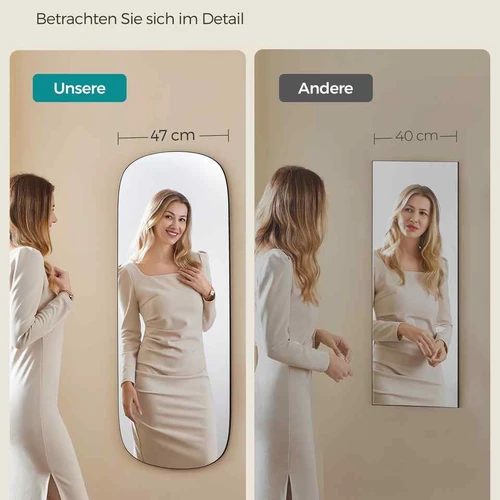 Aukštos kokybės juodas veidrodis namams
