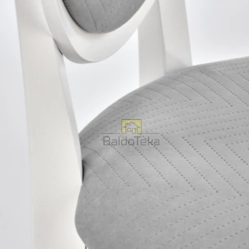 Elegantiška balta/pilka spintelė iš medžio