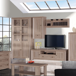 Moderni spinta su met. rankenėlėmis – 3 spalvų pasirinkimas