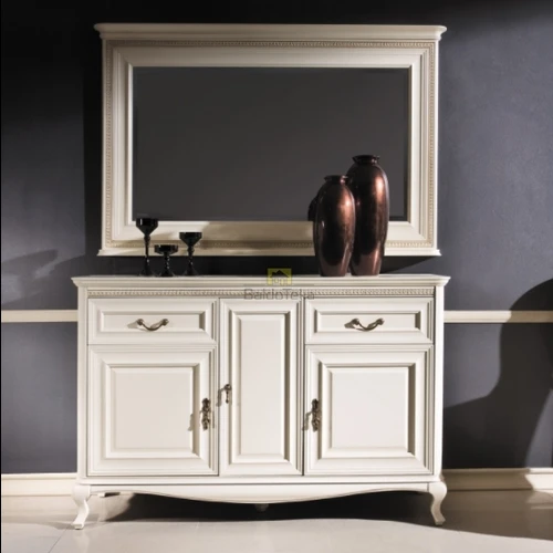 Stilinga spintelė su alksnio fasadais ir buko kojomis