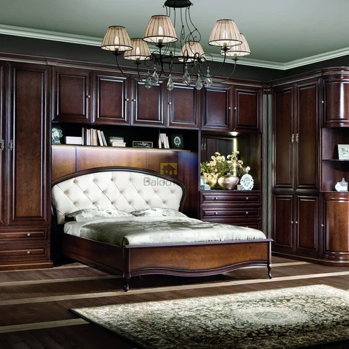 Praktiška 186,9 cm lova su alksnio masyvu ir lukštu