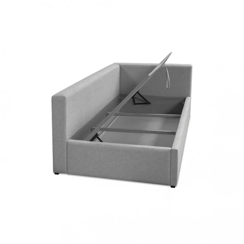 Viengulė lova KRETA – funkcionali ir erdvi su patalynės dėže