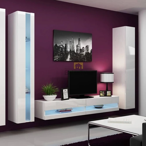 Komplektas su pakab. spintelė ir 2 vitrinomis