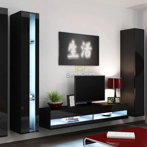 Moderni spinta su Push&Click sistema ir apšvietimu