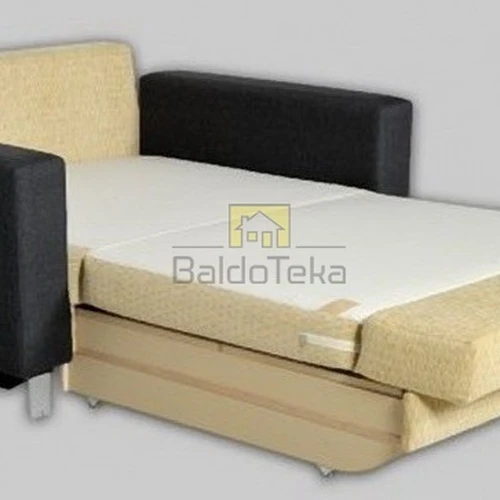 Minkšta ir patogi lova su spyruokliniu čiužiniu