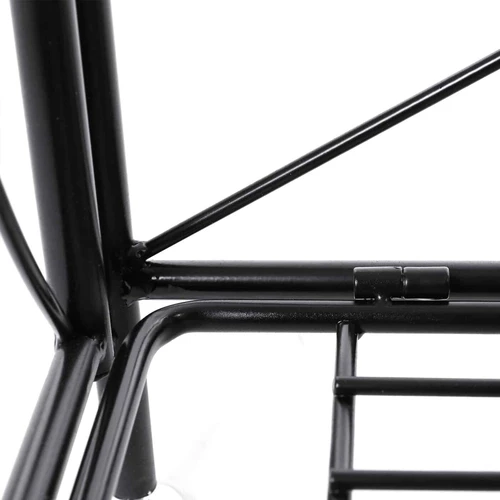 Įmantri geležinė lentyna su 3 pakopomis, puiki bet kuriai erdvei