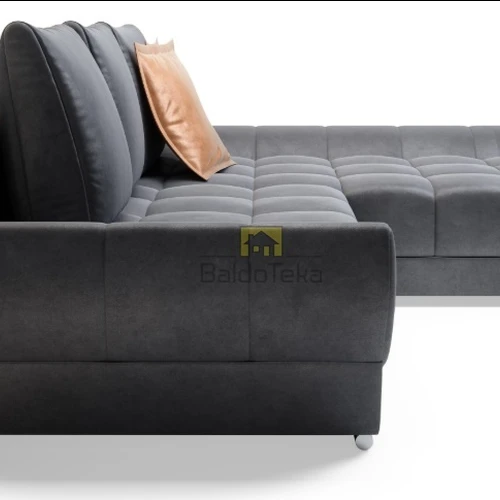 Moderni lova su zigzaginėmis spyruoklėmis ir ekologiškais audiniais