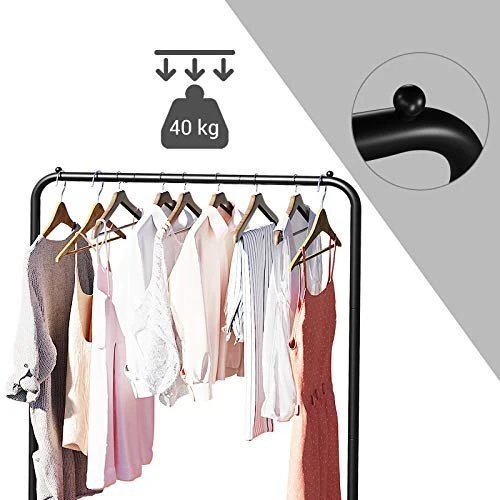 Tvirtas plieninis drabužių stovas SONGMICS