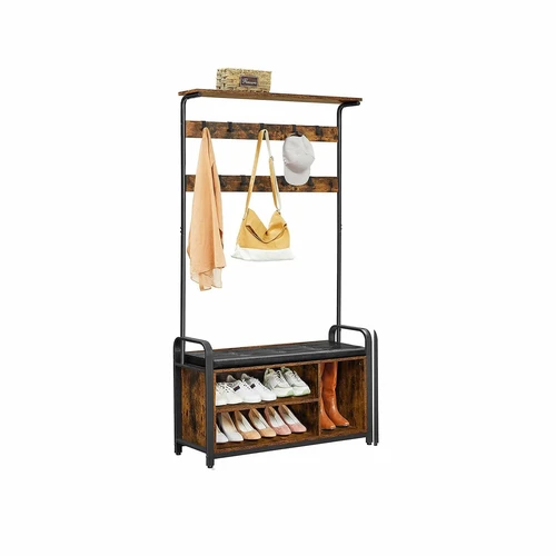 Tvirtas ir patvarus palto stovas 100x35x186 cm, svoris 25,6 kg