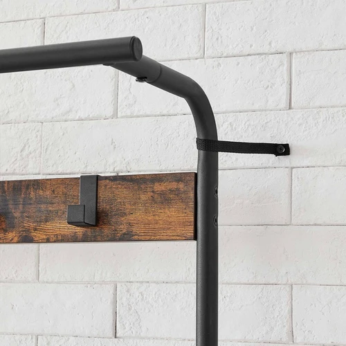 Stilingas vintažinis stovas su plieno elementais