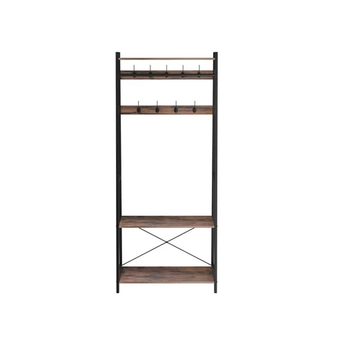 Daugiafunkcinė spinta su paltų kabykla ir batų lenta