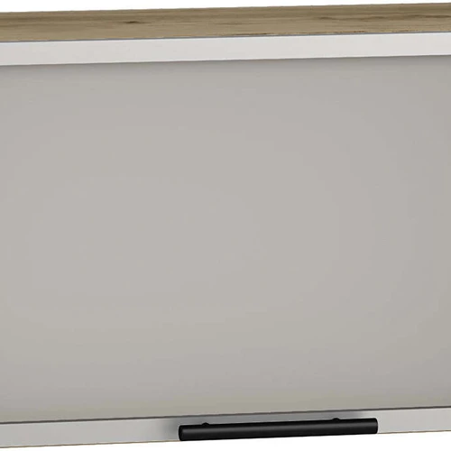 Kompaktiška balta spintelė su laminuota medžio drožlių plokšte