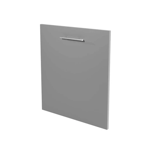 Erdvi komoda 60x72 cm, MDF, tamsi antracito spalva