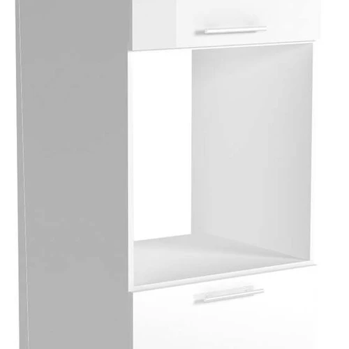 Moderni spintelė orkaitei – craft ąžuolo ir antracito derinys