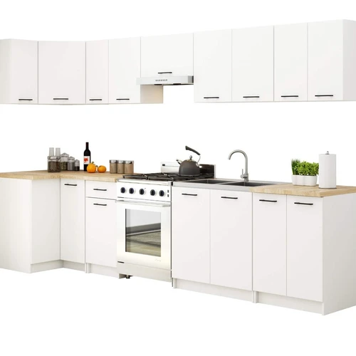 Balta spintelė su moderniu dizainu