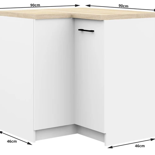 Funkcionalus virtuvės spintos su didelėmis atsargų talpyklomis