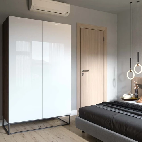 Didelė spinta EL7095 su amatinio ąžuolo laminatu