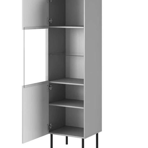 Kompaktiška vitrina 50/42/180 cm, tinka bet kokiai erdvei