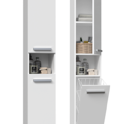 Aukštos kokybės spintos su mechaniškai atspariais kraštais