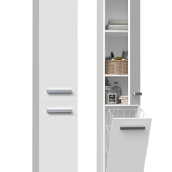 Aukšta 174 cm spinta su plastikinėm rankenom