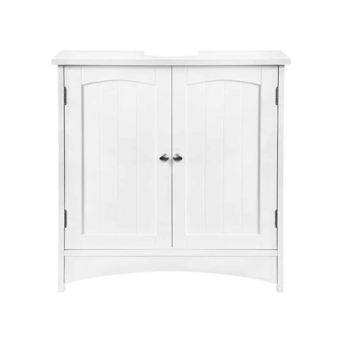 Kokybiška MDF kosmetinė spintelė su sifono išpjova