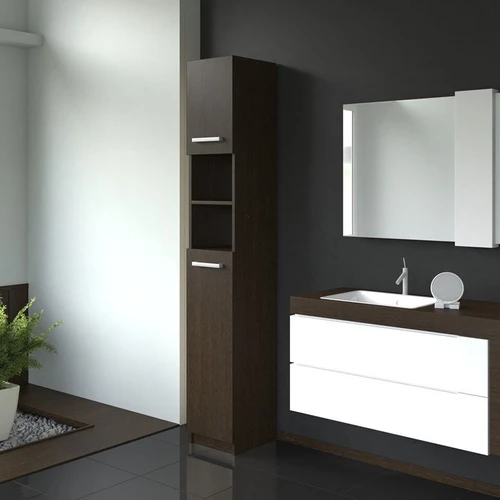 Universalus dizainas: spintelė su keičiama durelių atsidarymo puse